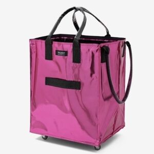 Hulken x Beautyblender Limited Edition Rolling Tote Metallic Pink Size Small